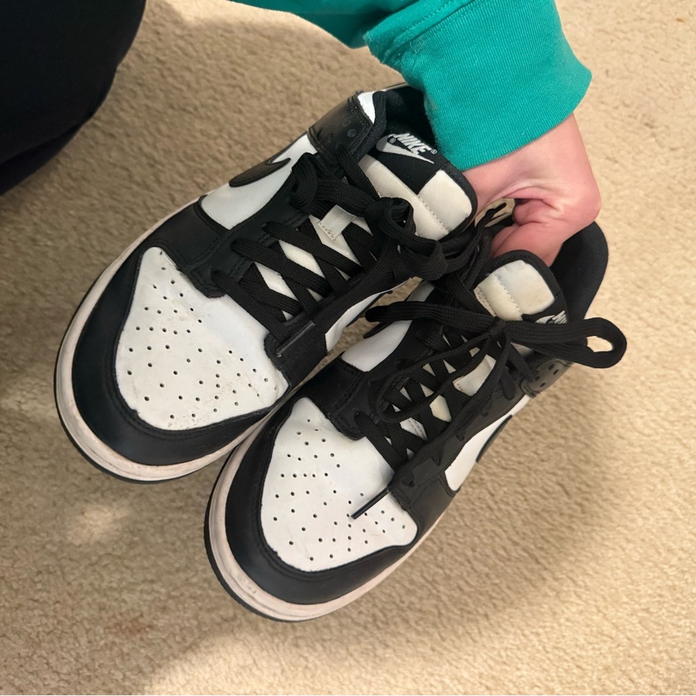 Women’s Panda Dunks Black and White Sneakers